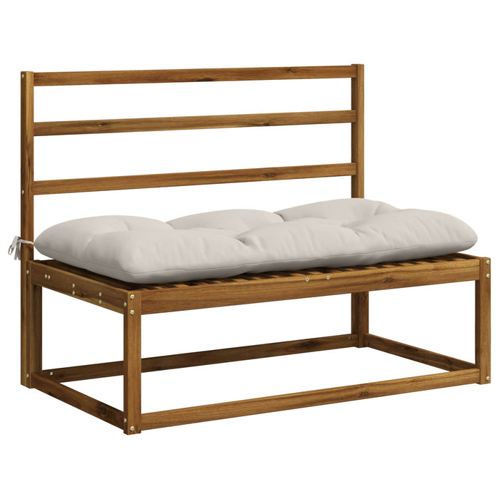 Perna pentru bancă VIANEN 100% Polyester Alb 110 x 60 x 12 cm - WALTI WALTI