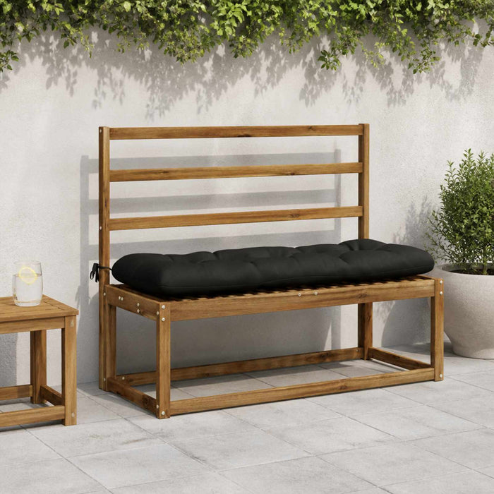 Perna pentru bancă VIANEN 100% Polyester Negru 120 x 40 x 12 cm - WALTI WALTI