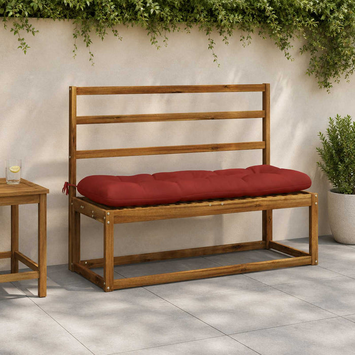 Perna pentru bancă VIANEN 100% Polyester Roșu 110 x 40 x 12 cm WALTI