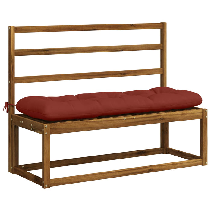 Perna pentru bancă VIANEN 100% Polyester Roșu 120 x 40 x 12 cm - WALTI WALTI