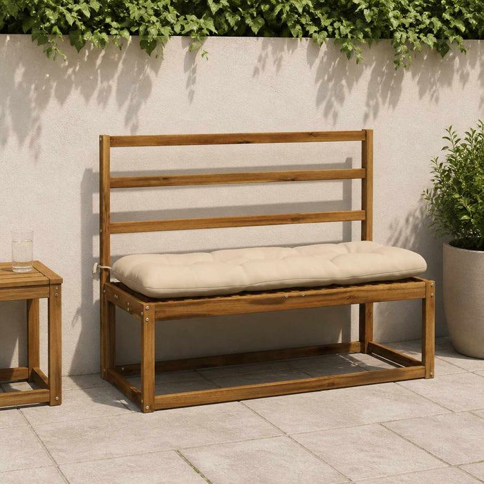 Perna pentru bancă VIANEN 100% Polyester Crem 100 x 40 x 12 cm - WALTI WALTI