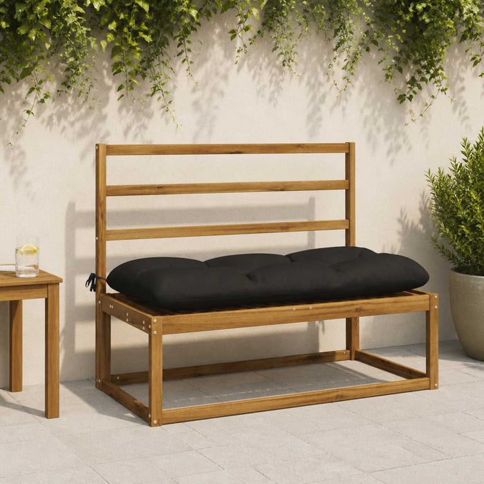 Perna pentru bancă VIANEN 100% Polyester Negru 100 x 50 x 12 cm - WALTI WALTI