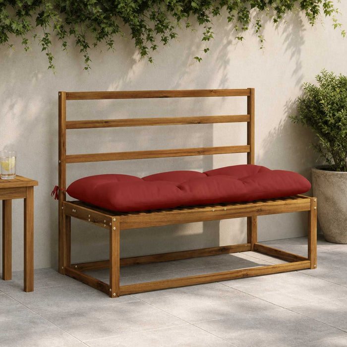 Perna pentru bancă VIANEN 100% Polyester Roșu 110 x 50 x 12 cm - WALTI WALTI