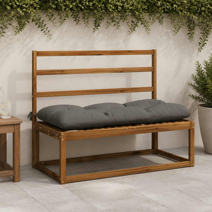 Perna pentru bancă VIANEN 100% Polyester Gri 100 x 50 x 12 cm WALTI