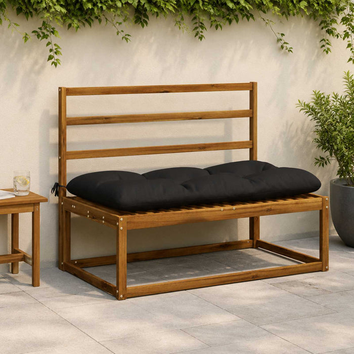 Perna pentru bancă VIANEN 100% Polyester Negru 100 x 60 x 12 cm WALTI