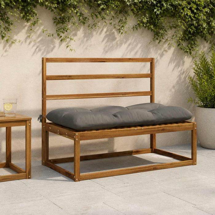 Perna pentru bancă VIANEN 100% Polyester Gri 110 x 60 x 12 cm - WALTI WALTI