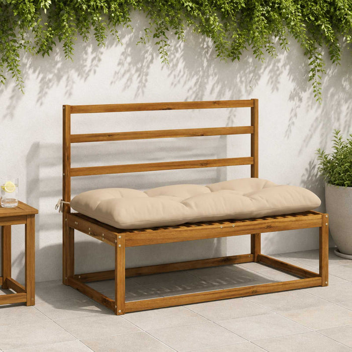 Perna pentru bancă VIANEN 100% Polyester Crem 100 x 60 x 12 cm WALTI
