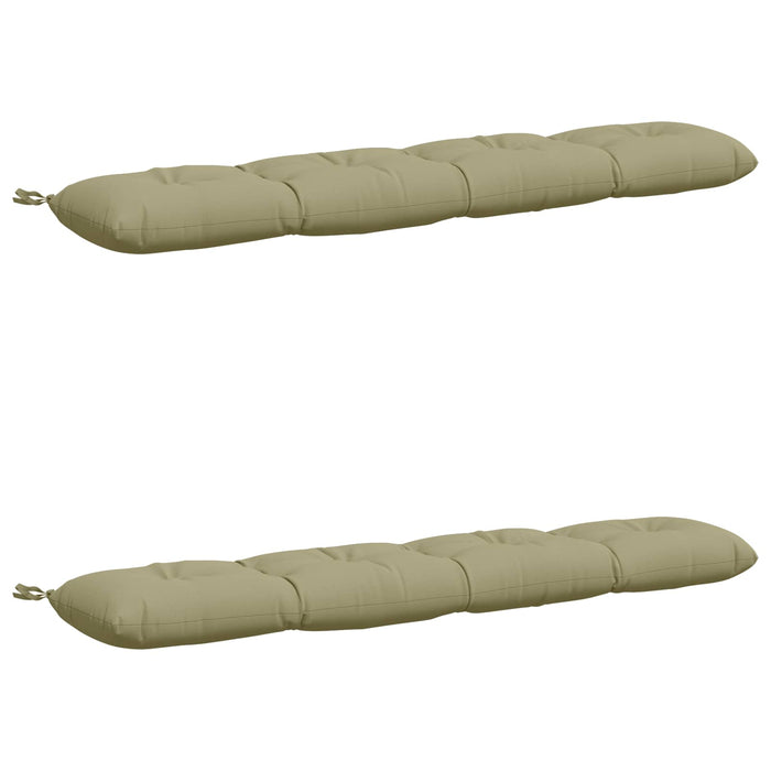 Perne pentru bancă 2 bucăți VIANEN 100% Polyester Verde deschis - WALTI WALTI