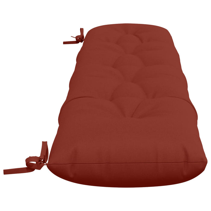 Perna pentru bancă VIANEN 100% Polyester Roșu 140 x 30 x 12 cm - WALTI WALTI