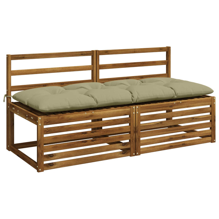 Perne pentru bancă VIANEN 2 buc. 100% Polyester Verde deschis - WALTI WALTI