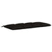 Perna pentru bancă VIANEN 100% Polyester Negru 140 x 60 x 12 cm - WALTI WALTI