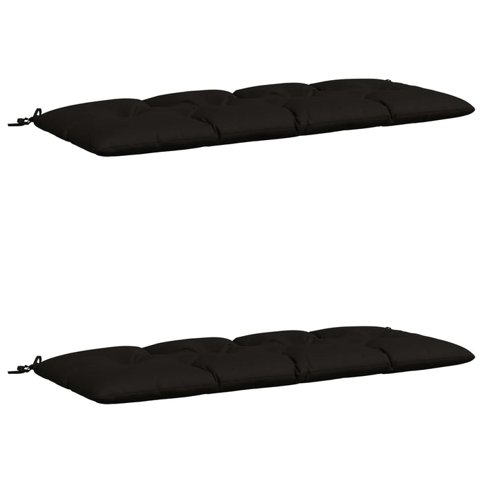 Perne pentru bancă VIANEN 2 buc. 100% Polyester Negru - WALTI WALTI
