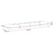 Perna pentru bancă VIANEN 100% Polyester Albastru închis - WALTI WALTI