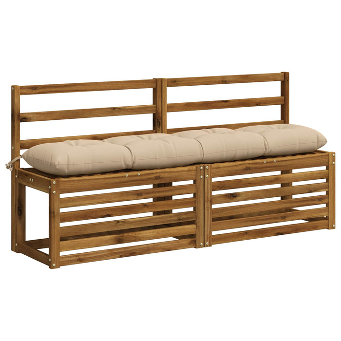 Perna pentru bancă VIANEN 100% Polyester Crem 150 x 30 x 12 cm WALTI