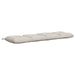 Perna pentru bancă VIANEN 100% Polyester Alb 150 x 40 x 12 cm - WALTI WALTI
