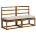 Perna pentru bancă VIANEN 100% Polyester Alb 150 x 40 x 12 cm - WALTI WALTI