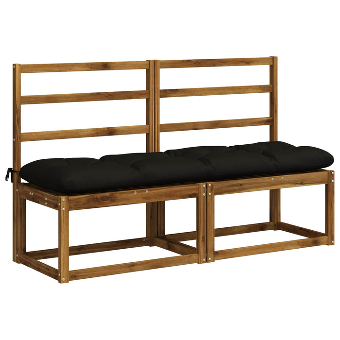 Perna pentru bancă VIANEN 100% Polyester Negru 150 x 40 x 12 cm - WALTI WALTI