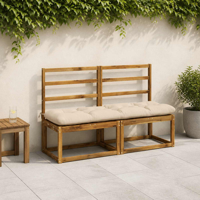 Perna pentru bancă VIANEN 100% Polyester Crem 140 x 40 x 12 cm - WALTI WALTI