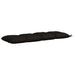 Perna pentru bancă VIANEN 100% Polyester Negru 150 x 50 x 12 cm - WALTI WALTI