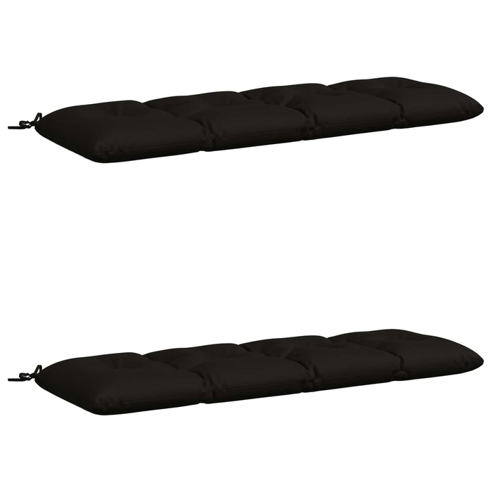 Perne pentru bancă VIANEN 2 buc. 100% Polyester Negru - WALTI WALTI