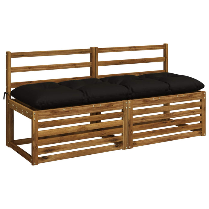 Perne pentru bancă VIANEN 2 buc. 100% Polyester Negru - WALTI WALTI