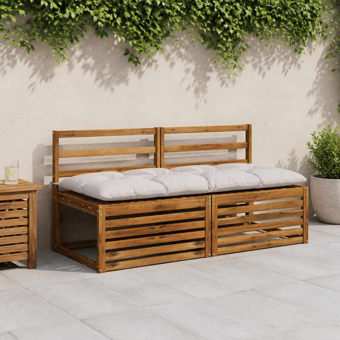 Perna pentru bancă VIANEN 100% Polyester Alb 160 x 60 x 12 cm - WALTI WALTI