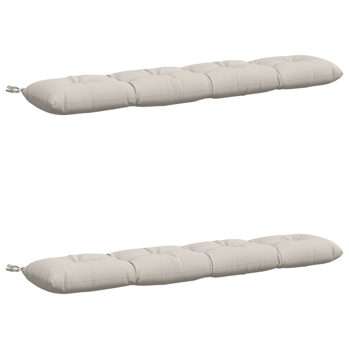 Perne pentru bancă VIANEN 2 buc. 100% Polyester Alb - WALTI WALTI