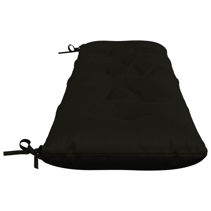 Perna pentru bancă VIANEN 100% Polyester Negru 160 x 40 x 12 cm - WALTI WALTI