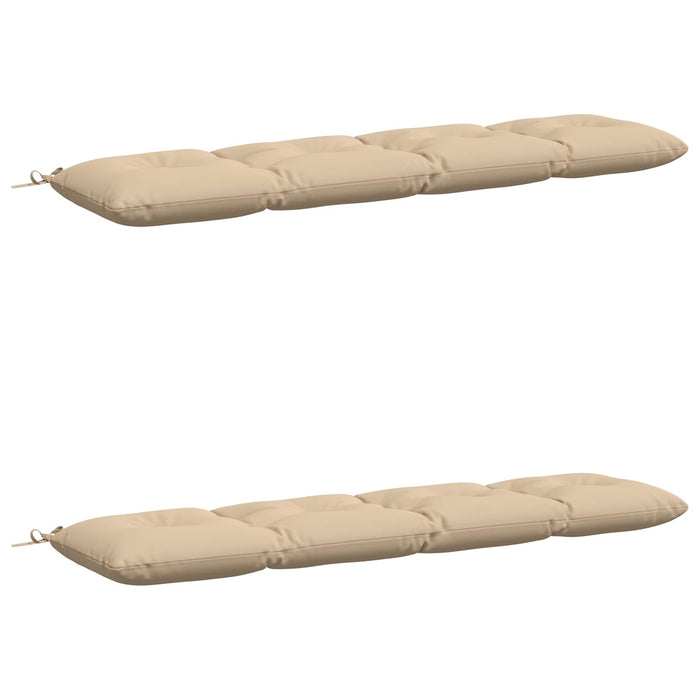 Perne pentru bancă 2 bucăți VIANEN 100% Polyester Crem WALTI
