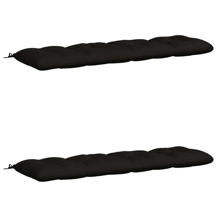 Perne pentru bancă VIANEN 2 buc. 100% Polyester Negru - WALTI WALTI