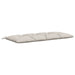 Perna pentru bancă VIANEN 100% Polyester Alb 160 x 60 x 12 cm - WALTI WALTI