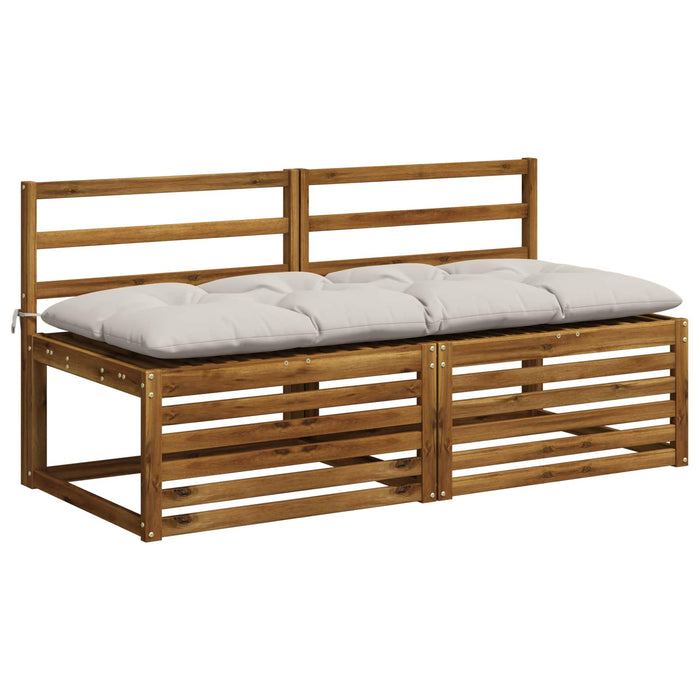 Perna pentru bancă VIANEN 100% Polyester Alb 160 x 60 x 12 cm - WALTI WALTI