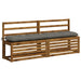 Perna pentru bancă VIANEN 100% Polyester Gri 170 x 30 x 12 cm - WALTI WALTI