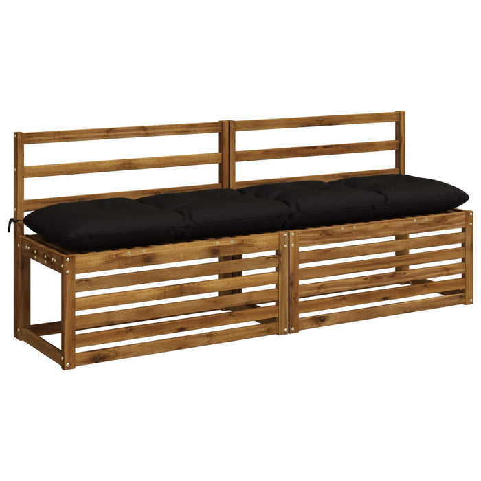 Perne pentru bancă VIANEN 2 buc. 100% Polyester Negru WALTI