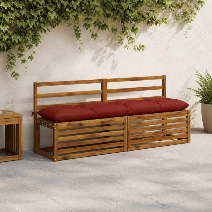 Perna pentru bancă VIANEN 100% Polyester Roșu 180 x 40 x 12 cm - WALTI WALTI