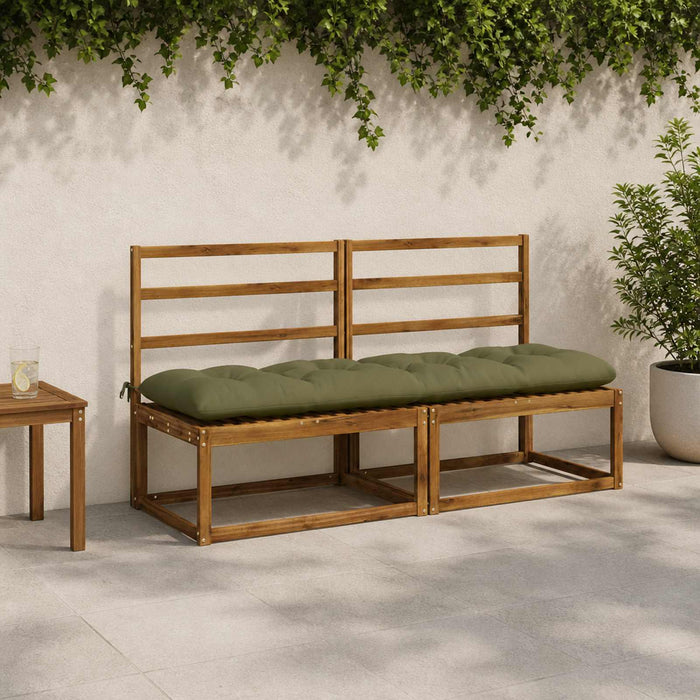 Perna pentru bancă VIANEN 100% Polyester Verde măsliniu WALTI