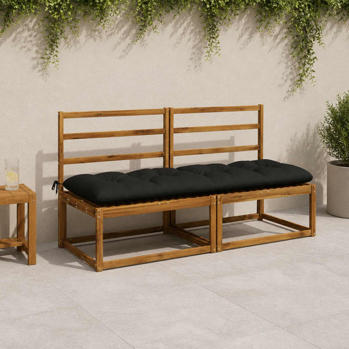 Perne pentru bancă VIANEN 2 buc. 100% Polyester Negru - WALTI WALTI