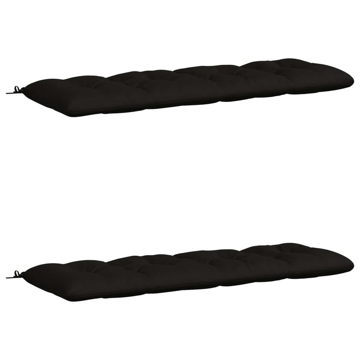 Perne pentru bancă VIANEN 2 buc. 100% Polyester Negru - WALTI WALTI