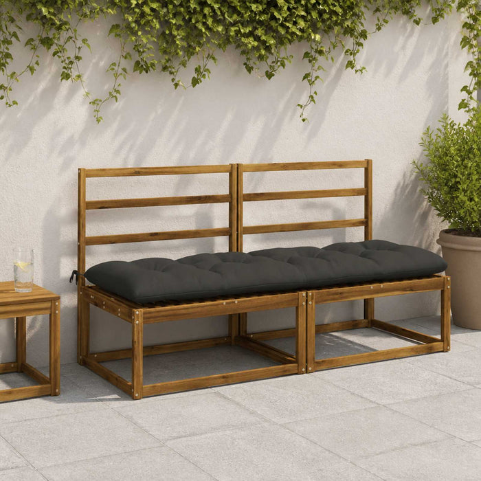 Perne pentru bancă VIANEN 2 buc. 100% Polyester Antracit WALTI