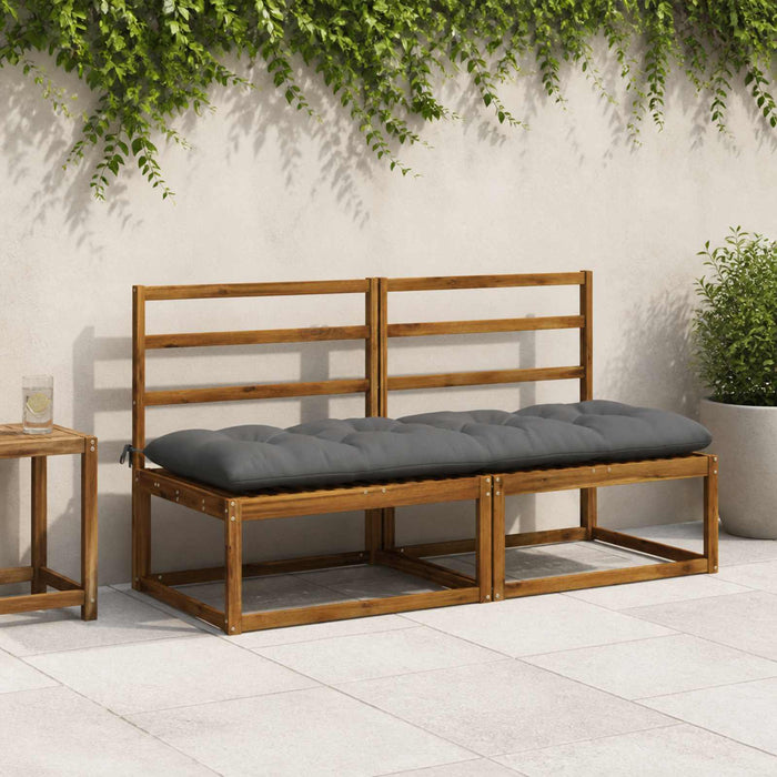 Perna pentru bancă VIANEN 100% Polyester Gri 180 x 60 x 12 cm WALTI
