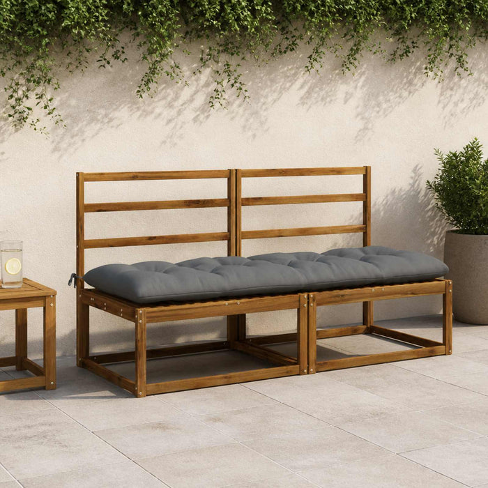Perna pentru bancă VIANEN 100% Polyester Gri 170 x 60 x 12 cm - WALTI WALTI