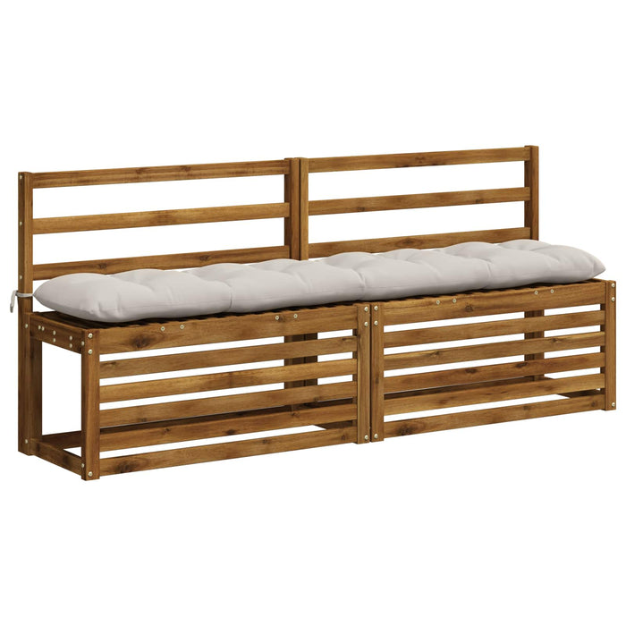 Perna pentru bancă VIANEN 100% Polyester Alb 180 x 30 x 12 cm - WALTI WALTI