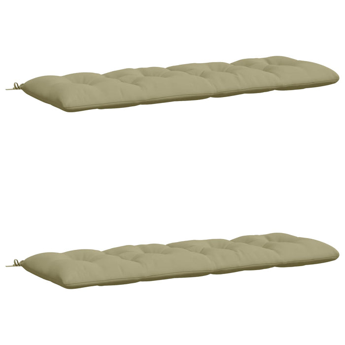 Perne pentru bancă VIANEN 2 buc. 100% Polyester Verde deschis - WALTI WALTI