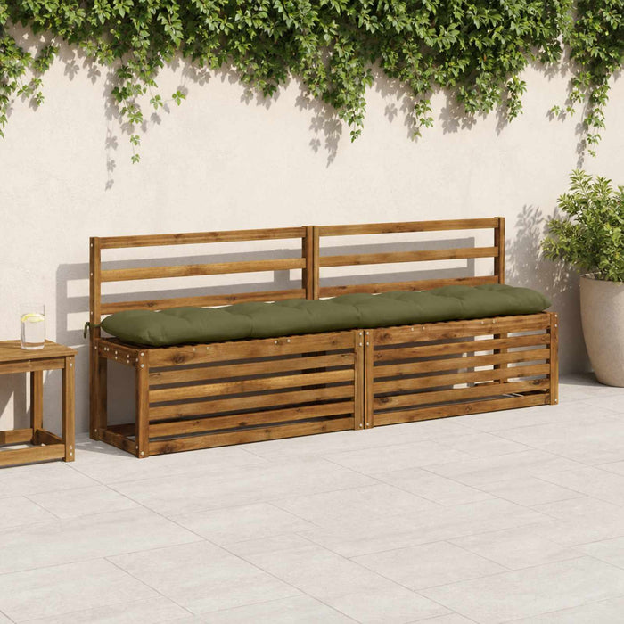 Perna pentru bancă VIANEN 100% Polyester Verde măsliniu WALTI