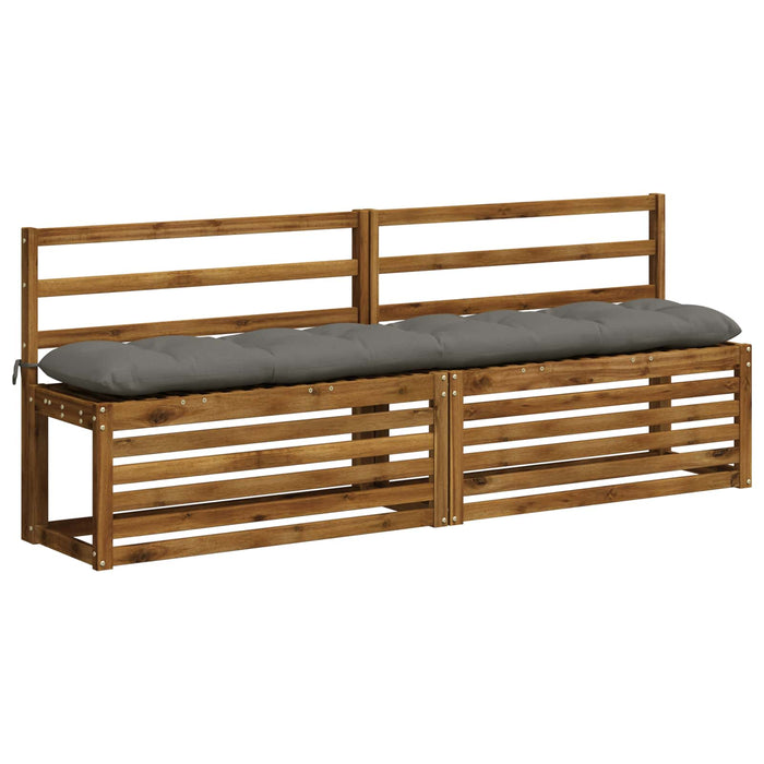Perna pentru bancă VIANEN 100% Polyester Gri 190 x 30 x 12 cm - WALTI WALTI