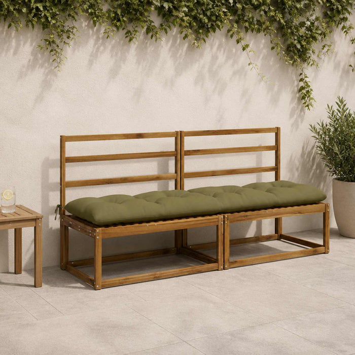 Perne pentru bancă VIANEN 2 buc. 100% Polyester Verde măsliniu WALTI