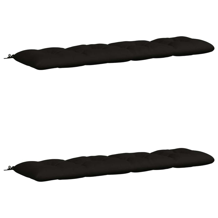 Perne pentru bancă VIANEN 2 buc. 100% Polyester Negru - WALTI WALTI