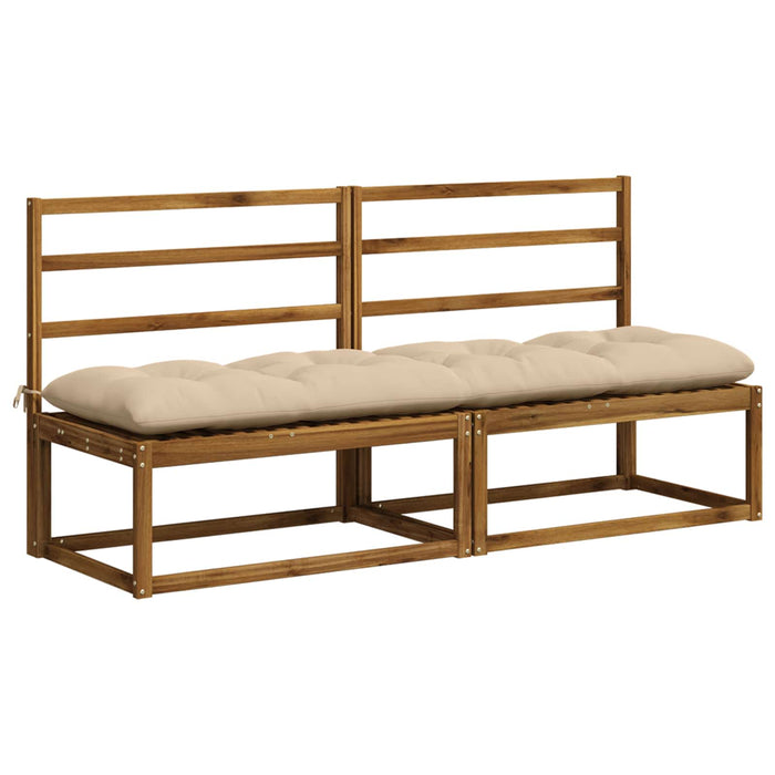 Perna pentru bancă VIANEN 100% Polyester Crem 190 x 50 x 12 cm WALTI
