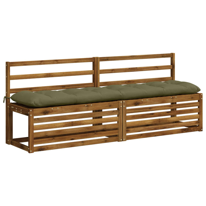Perna pentru bancă VIANEN 100% Polyester Verde măsliniu - WALTI WALTI