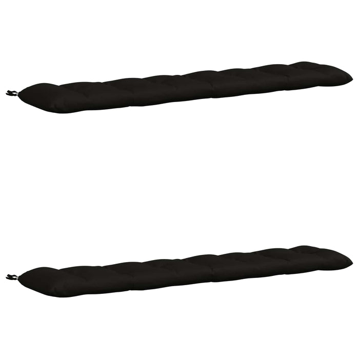 Perne pentru bancă VIANEN 2 buc. 100% Polyester Negru - WALTI WALTI